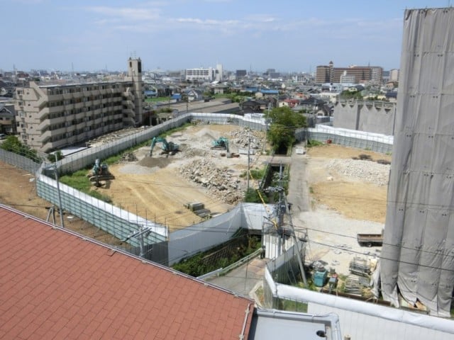 大阪府営久米田第2住宅中層耐火住宅撤去工事